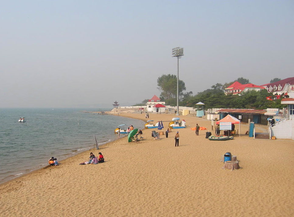 Бэйдайхэ море пляж Пирс